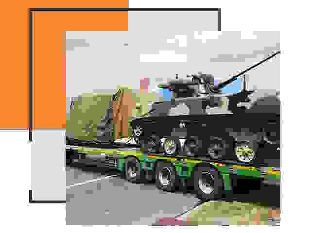 Перевозка военной техники в Сергиевом Посаде